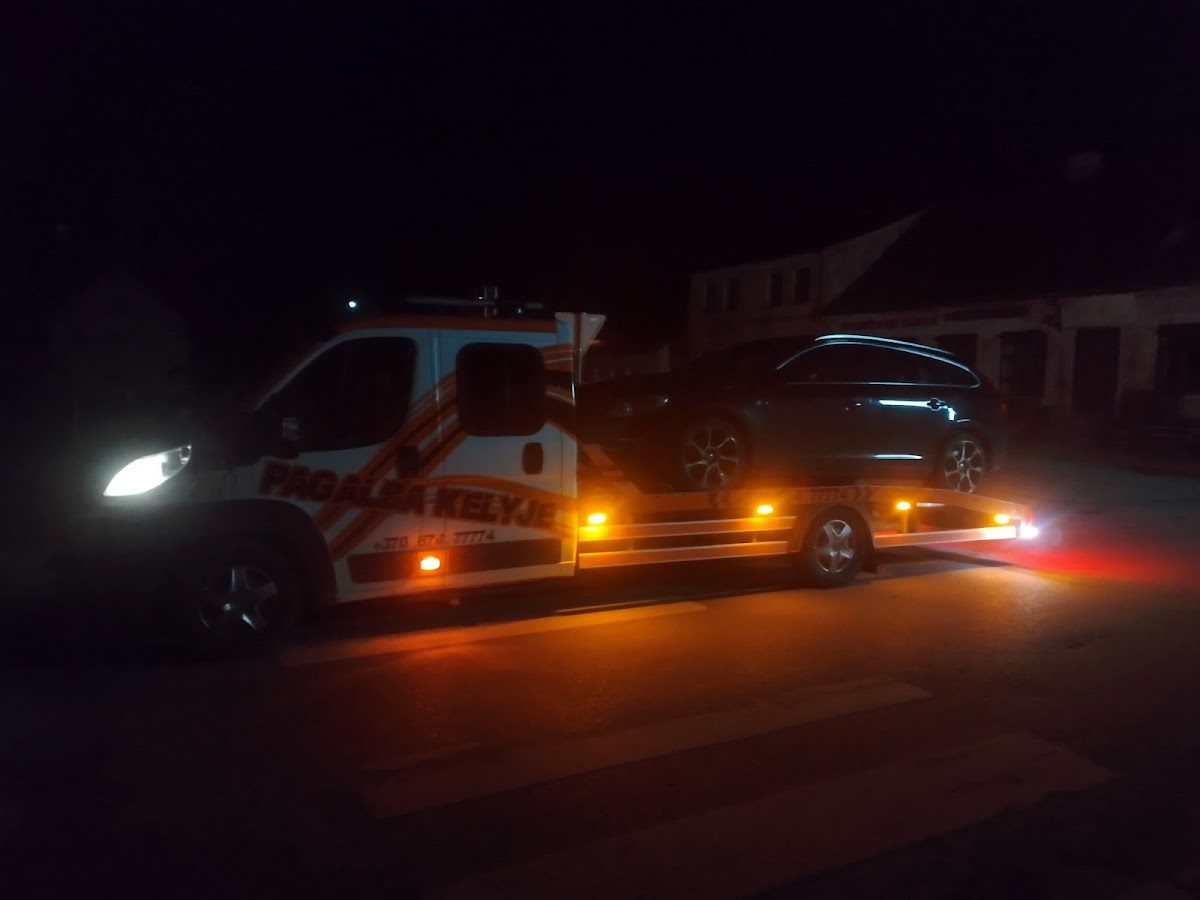 Tralas naktį — pagalba kelyje 24/7